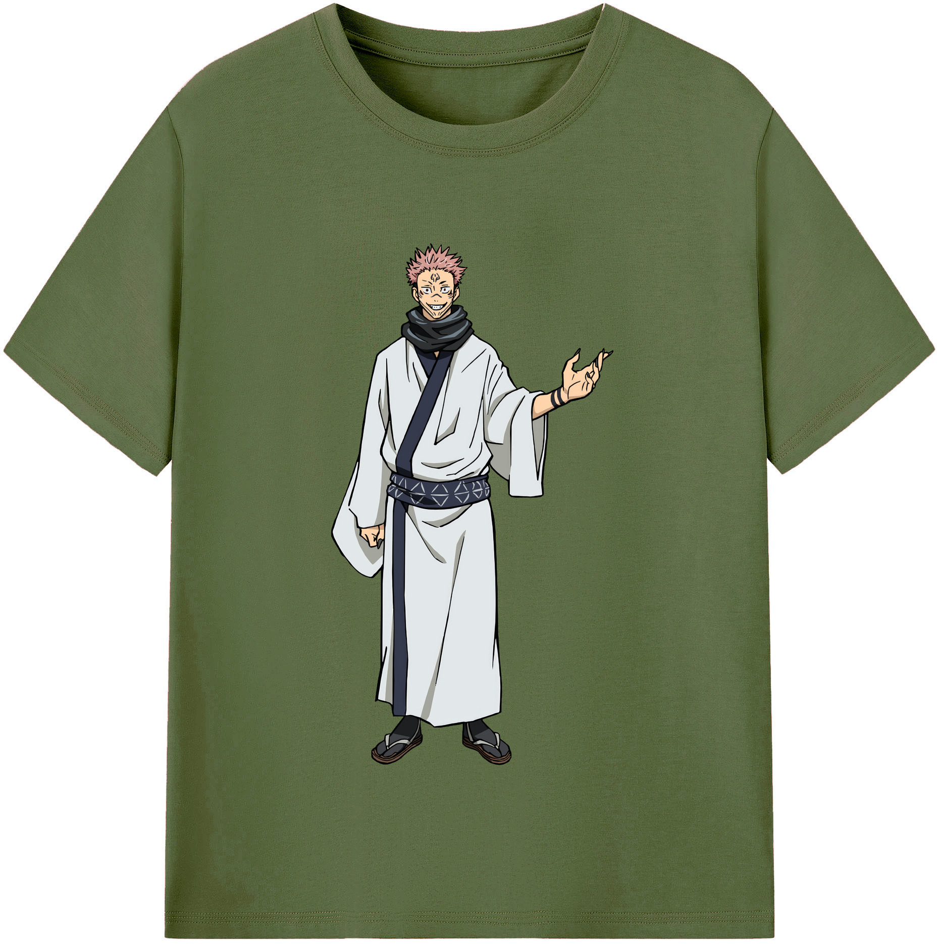 （画像用） 呪術廻戦 Jujutsu Kaisen 綿100％半袖Tシャツ（フロントプリント）